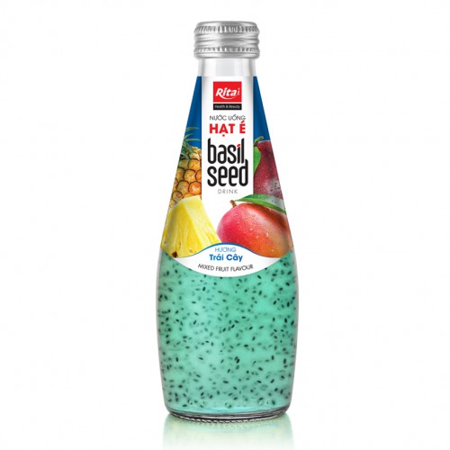 Basil seed drink with mixed fruit juice 290ml