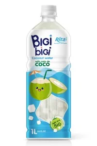 BiGi BiGi 椰果椰子水饮料1L PET 瓶装