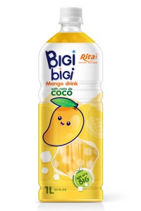 BiGi BiGi 芒果椰果果汁饮料 1L PET 瓶
