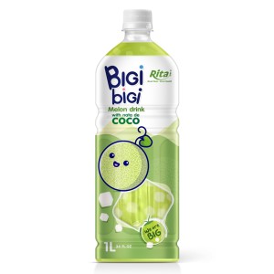 Rita Bici Bici 蜜瓜椰果饮料 1L PET 瓶
