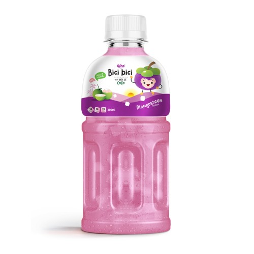 OEM 300ml 宠物瓶 Bici Bici 山竹果汁椰子果冻