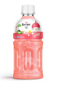 OEM 300ml 宠物瓶 Bici Bici 荔枝汁椰子果冻