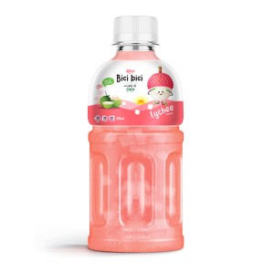 OEM 300ml 宠物瓶 Bici Bici 荔枝汁椰子果冻