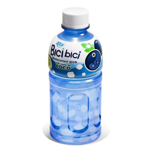 320毫升Bici Bici黑加仑味椰果饮料