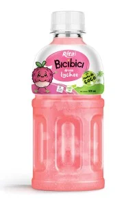 Bici Bici 荔枝汁椰果饮料 320ml PET瓶
