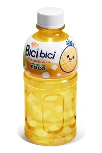 320毫升Bici Bici菠萝味椰果饮料