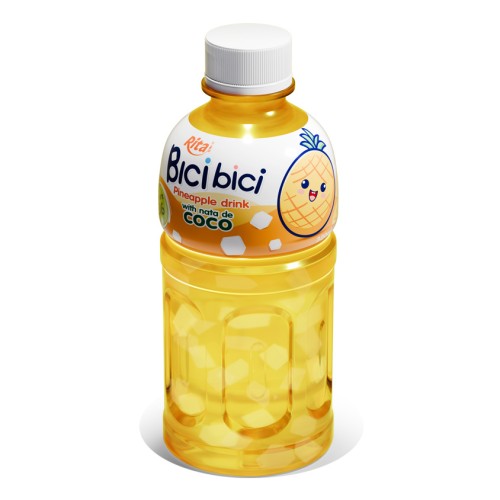 320毫升Bici Bici菠萝味椰果饮料