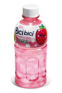 320毫升Bici Bici草莓味椰果饮料