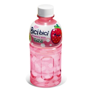 320毫升Bici Bici草莓味椰果饮料