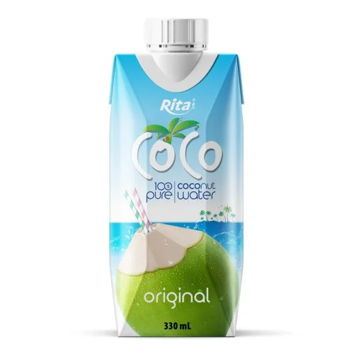 100% 純椰子水 330ml 紙盒
