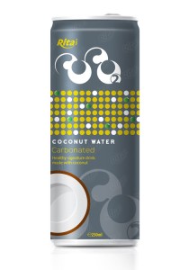 碳酸椰子水250毫升苗条罐