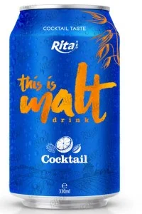 鸡尾酒味麦芽饮料330ml