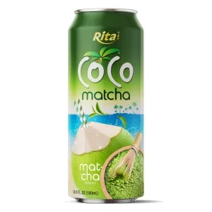 抹茶椰子水500ml罐
