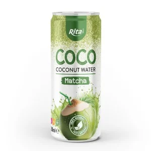 100% 椰子水抹茶味饮料