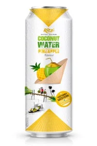 椰子水与菠萝味500ml自己的品牌