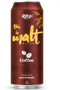 Coffee flavor malt drink 500ml 