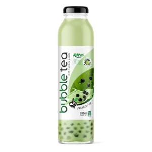 抹茶珍珠奶茶315ml玻璃瓶