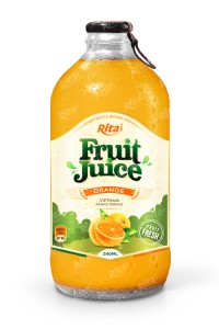 橙汁340ml玻璃瓶