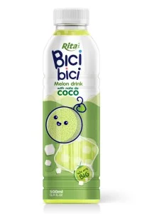 Rita Bici Bici 哈密瓜椰果饮料 500ml PET 瓶