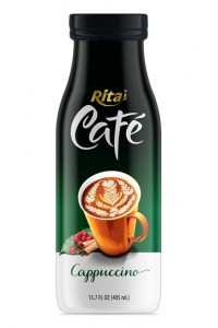 Rita Cappuchino Cafe 405ml glass bottle