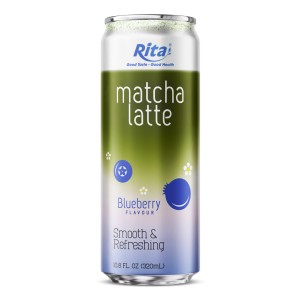 Rita蓝莓味抹茶拿铁