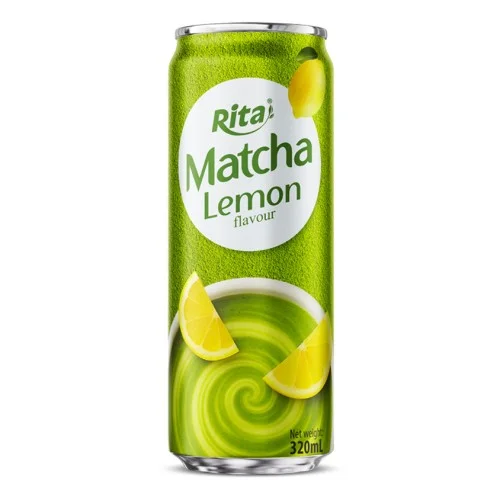 柠檬味抹茶茶饮 320ml 罐