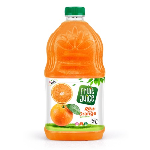 丽塔 NFC 橙汁饮料2L PET瓶