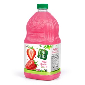 营养饮料NFC草莓汁饮料2L PET瓶