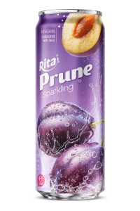 Rita 气泡西梅味饮料 320ml 细长罐