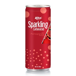 石榴味起泡碳酸饮料 250ml 细罐