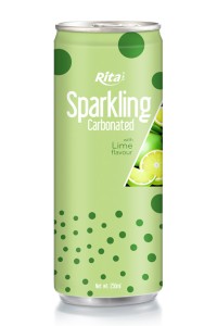 柠檬味起泡碳酸饮料 250ml 细罐