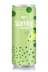 柠檬味起泡碳酸饮料 250ml 细罐