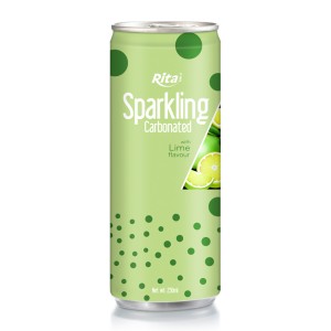 柠檬味起泡碳酸饮料 250ml 细罐