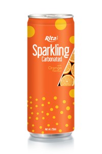 含汽橙子味饮料