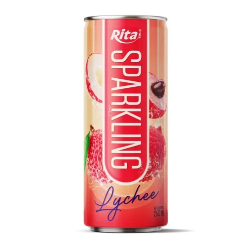 荔枝味气泡饮料 250ml 罐
