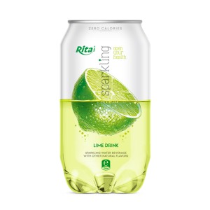 宠物罐装350ml青柠味起泡饮料