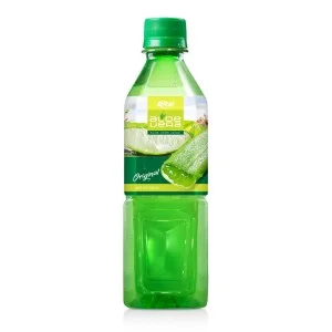 最佳天然原汁芦荟汁 500ml 绿色宠物瓶. 