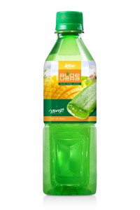 健康芦荟芒果味500ml绿色宠物瓶.