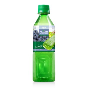健康芦荟蓝莓味 500ml 绿色宠物瓶