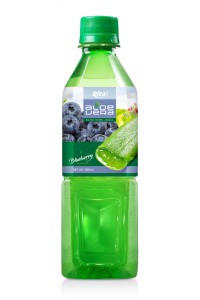 健康芦荟蓝莓味 500ml 绿色宠物瓶