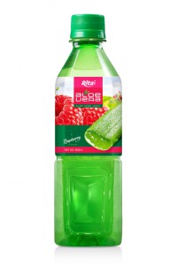 健康芦荟覆盆子味 500ml 绿色宠物瓶