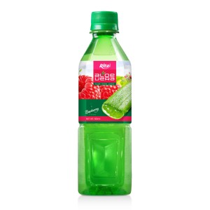 健康芦荟覆盆子味 500ml 绿色宠物瓶