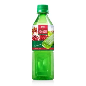 健康芦荟石榴味 500ml 绿色宠物瓶