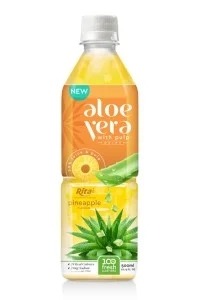 芦荟果肉与菠萝味 500mlPET方瓶