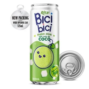 Bici Bici 325ml 蜜瓜椰果饮料（宽口罐）