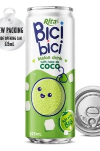 Bici Bici 325ml 蜜瓜椰果饮料（宽口罐）