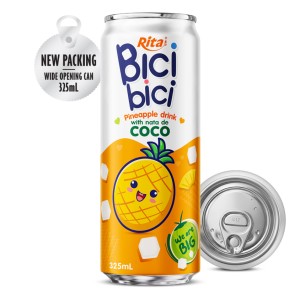 Bici Bici 325ml 菠萝椰果饮料（宽口罐）