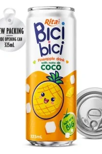 Bici Bici 325ml 菠萝椰果饮料（宽口罐）