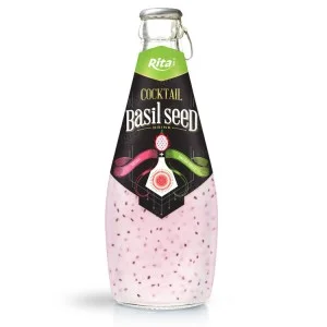 鸡尾酒风味与罗勒种子290ml