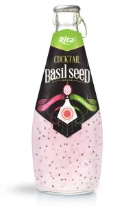 鸡尾酒风味与罗勒种子290ml